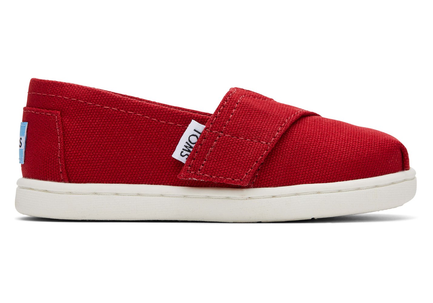 Toms Espadryle Dziecięce Czerwone - Alpargata Tiny Płócienne - 35XVFIMJT